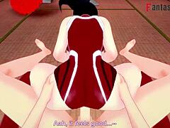 Bu POV anime videosunda büyük göğüsler ve popo emilir