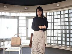 Το καλύτερο της Ιαπωνικής MILF: Αυνανισμός και πίπα