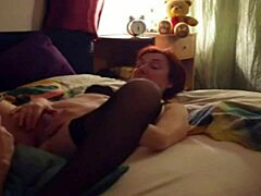 Mature woman gets fucked in bed by younger man