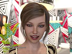 Blonde bombe Alexa er en kåt MILF i denne MMORPG-spillpornovideoen