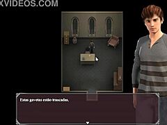 3D анимационно порно с големи цици и червенокоси в европейската игра