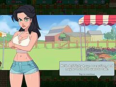 Anime MILFs and country girls with big asses in Redhead's hentai game