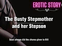 Erotic audio experience with a mature MILF and her young stepson