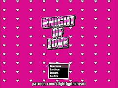 Commented gameplay of milf shower scene in Knight of Love Cap 1