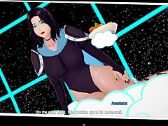 Animación 3D de un caballero y una milf con un gran trasero