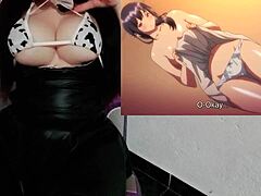 Piękne mlecznobiałe kobiety oddają się seksownej sesji hentai