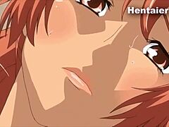 Hentai-Animation von unerwarteter Penetration mit reifer Frau