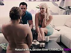 London River y Natasha Nices, seductoras bellezas que llevan a la tentación en el matrimonio abierto