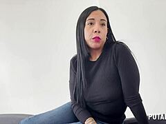Fabiola, egy fülledt kolumbiai anyuka, forró 1on1 szexet élvez