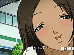 日本の熟女たちの婚外浮気をアニメで描いた縛られたヘンタイ