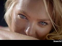 Candice Swanepoels, Victoria's Secret mayo şöleninde baştan çıkarıcı bir performans sergiliyor 2015-2016