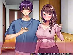Mature wife's pussy undergoes a transformation in Hentai game