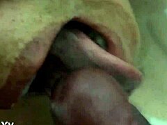 Mature wife enjoys swallowing cum in the bathroom