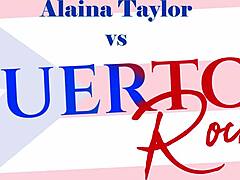 Alaina Taylor, una MILF menuda, es tomada a lo perrito por un puertorriqueño
