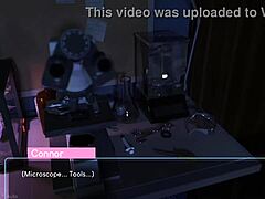 Sexy Rubia milf desnuda in 3D game