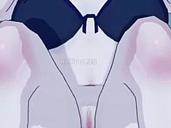 Si Montok Pendatang Baru Menjelajahi Hasrat Seksualnya dalam Anime 3D