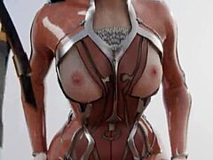 3D 애니메이션 밀프 비디오에서 이브와 거칠고 강렬한 POV 섹스를 경험하세요
