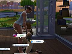 แฟนตาซีทางอารมณ์: คนแปลกหน้าเข้ามาในบ้านของเราเพื่ออ่านบทเลียนแบบ The Sims 4