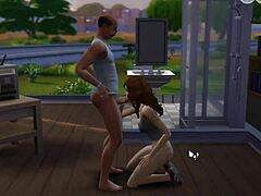 Emotionell fantasi: En främling kommer in i vårt hem för att läsa en parodi på The Sims 4 av The Bible