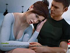 Nevlastná sestra a nevlastný brat skúmajú svet žiadostivosti v tejto 3D porno hre