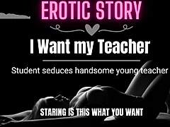 المعلم والطالب يستكشفون رغباتهم الجنسية في الصوت