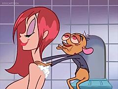 Compilație de cele mai fierbinți scene de sex din desene animate la o petrecere pentru adulți umedă și sălbatică