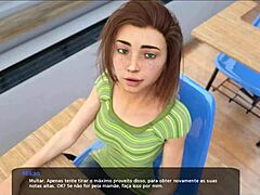 Дребна тийнейджърка се наслаждава на VR ролева игра с доведена сестра и вибратор