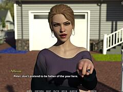 1080p Race of Life Gameplay s velkými prsy a scénami kouření