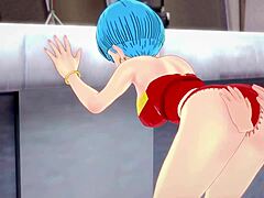 Dragon Ball Z:n HD-video, jossa busty milf on alushousuissa