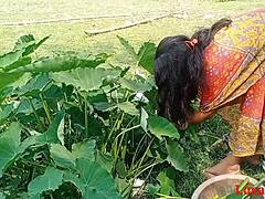 Ερασιτεχνικό Ινδικό boudi με μεγάλο πέος και μπαγκλαντές πέος σε δράση