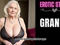 Erotic story starring a busty mature and a young lover